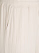 Ribbed jersey lounge trousers with a high waist, Beige, Packshot image number 2