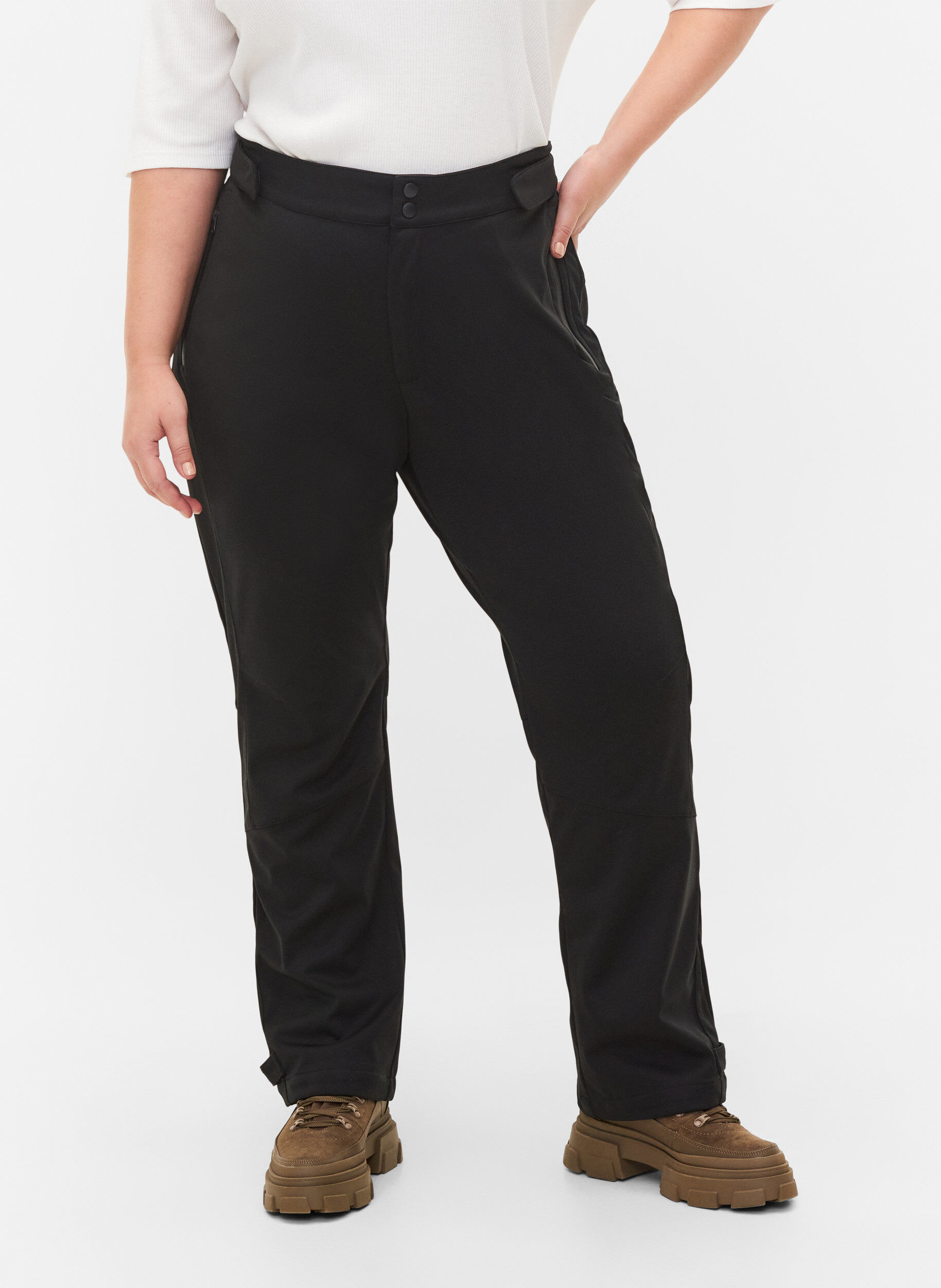 Zizzifashion Softshell trousers, Black, Model image number 2