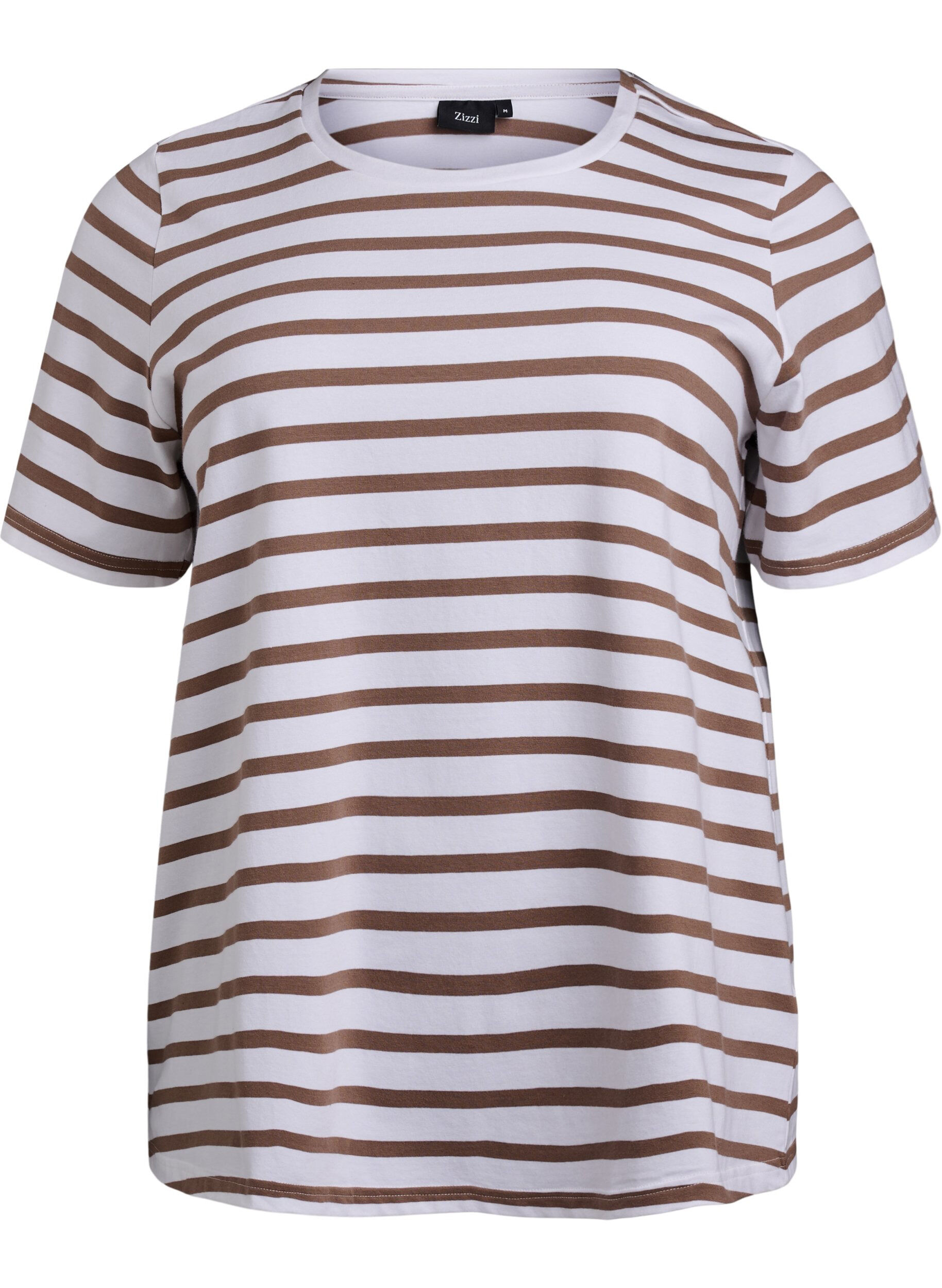 Striped T-shirt in organic cotton