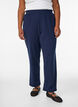 Straight fit trousers, Blue, Model image number 3
