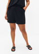 Shorts with pockets and elastic waistband, Black, Model image number 3