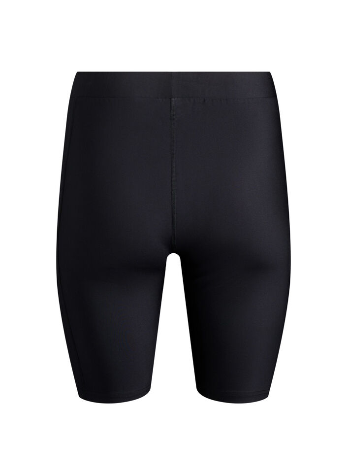 Fitted shorts with side pockets, Black, Packshot image number 1