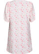 Short A-line dress with floral print, Rose, Packshot image number 1