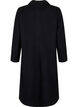 Long wool coat with pockets, Black, Packshot image number 1