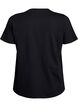 T-shirt with decorative details, Black, Packshot image number 1