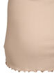 Top with lace trim, Beige, Packshot image number 3