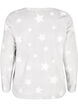 Long-sleeved blouse with stars, Grey Star, Packshot image number 1