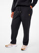 Sweatpants with pockets and high waist, Black, Model image number 0