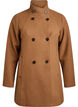 Short coat with A-line shape, Brown, Packshot image number 0