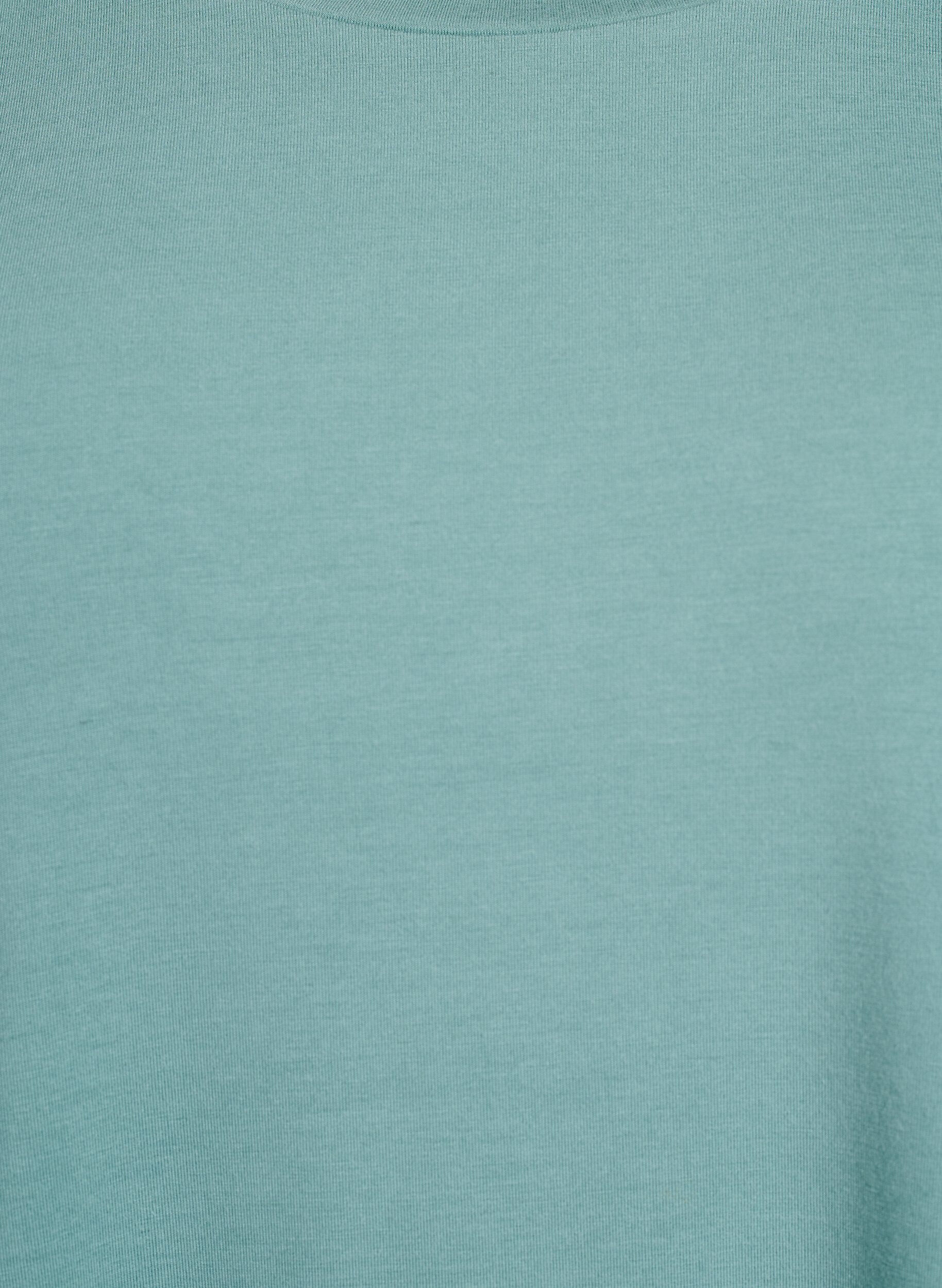 Zizzifashion Loose t-shirt with round neck, Blue, Packshot image number 2