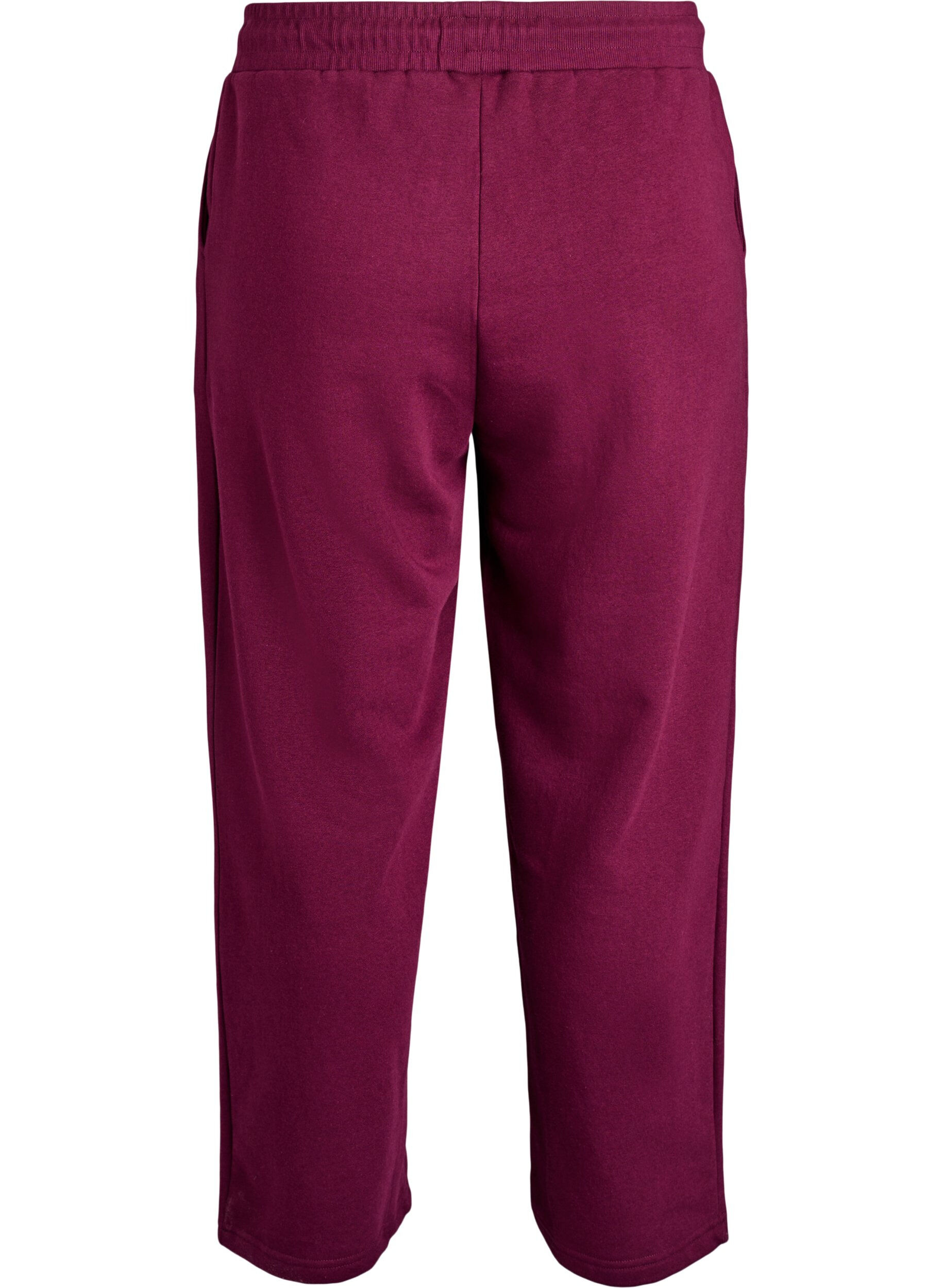 ZizzifashionSweatpants with pockets, Dark Bordeaux, Packshot image number 1