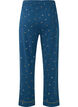 Printed cotton night trousers, Blue Opal AOP, Packshot image number 1
