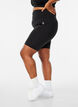 Tight-fitting workout shorts, Black, Model image number 0