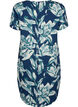Dress with print and short sleeves, Blue, Packshot image number 1