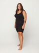 Plain-coloured basic bike shorts, Black, Model image number 1