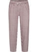 Cotton pyjama trousers with high waist, Red, Packshot image number 0