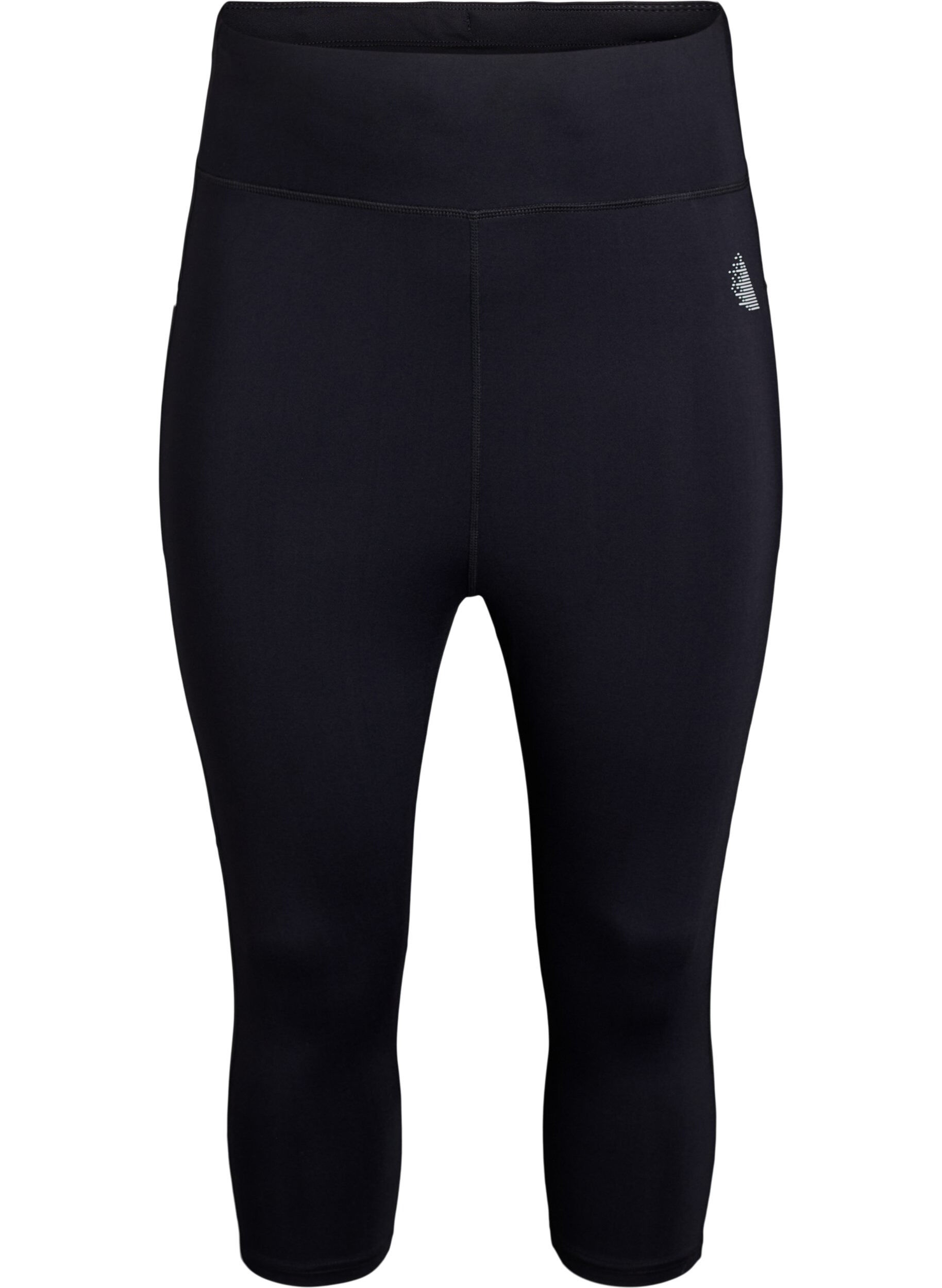Capri running tights with light compression