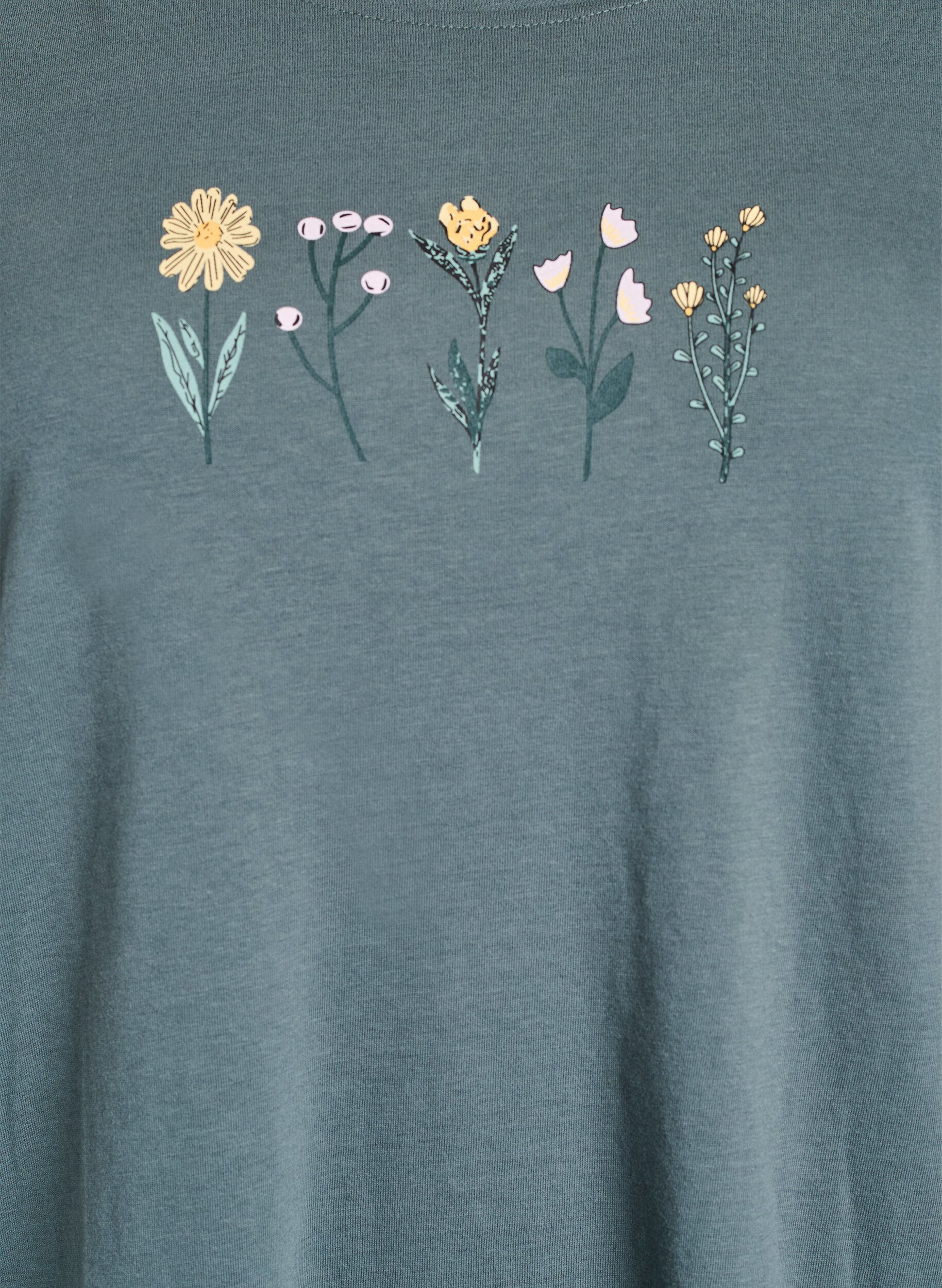 Zizzifashion FLASH - T-shirt with motif, Green, Packshot image number 2