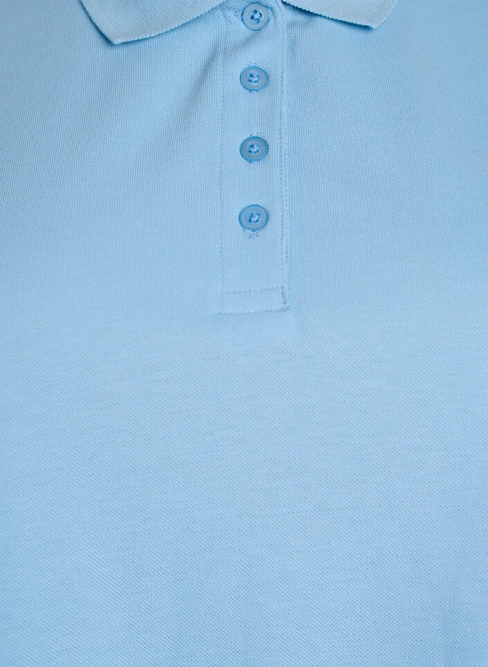 Polo shirt with short sleeves, Light Blue, Packshot image number 2