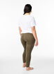 Basic leggings in viscose, Green, Model image number 2
