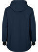 Short softshell jacket with detachable hood, Blue, Packshot image number 1