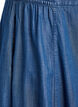 Maxi skirt in lyocell with a denim look, Blue, Packshot image number 2