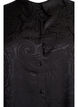 Shirt with tone-on-tone paisley pattern, Black, Packshot image number 2