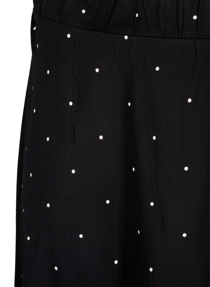 2-pack skirt in viscose, Black, Packshot image number 2