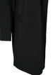Long blazer with pockets, Black, Packshot image number 3