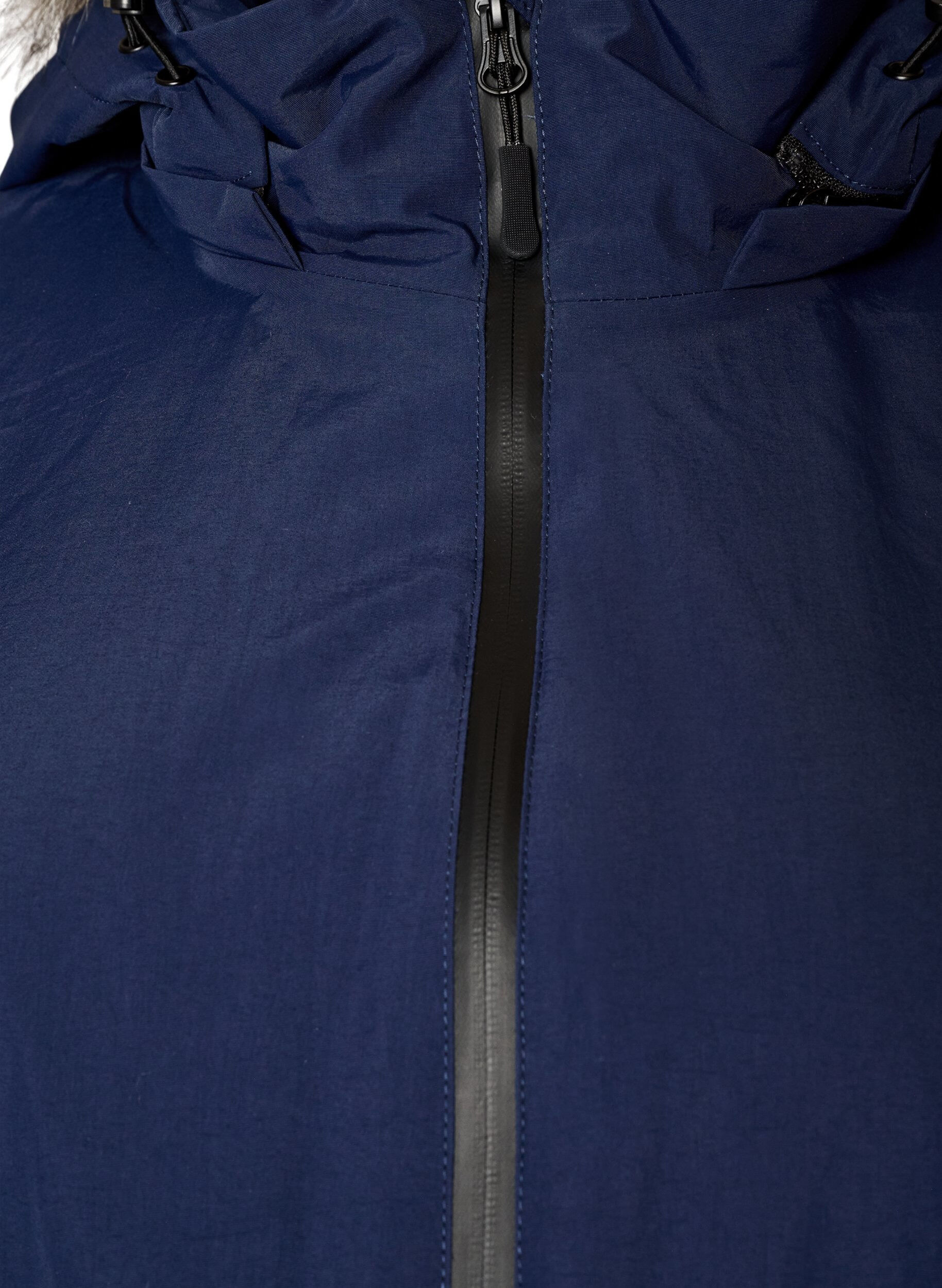 ZizzifashionWaterproof hooded parka, Blue, Packshot image number 2