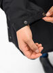 Raincoat with pockets and hood, Black, Model image number 4