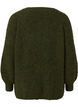 Knitted sweater with wool and raglan sleeves, Winter Moss, Packshot image number 1