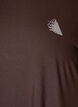 Long training t-shirt, Brown, Packshot image number 2