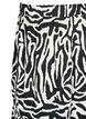 Long skirt with zebra print, Black w. White Zebra, Packshot image number 2