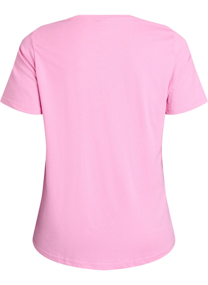 FLASH - T-shirt with motif, Pink, Packshot image number 1