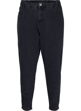 High rise, slouchy fit Saga jeans, Grey Denim, Packshot image number 0