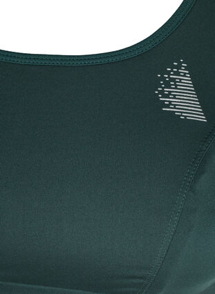 Sports top with a decorative details on the back, Green Gables, Packshot image number 2