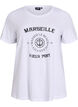 T-shirt with motif, White, Packshot image number 0