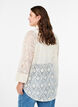 Lace shirt with 3/4 sleeves, Vanilla, Model image number 2
