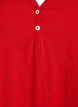 FLASH - T-shirt with button detail, Red, Packshot image number 2