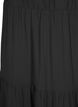 Long skirt with elasticated waist, Black, Packshot image number 2
