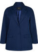Classic blazer with button closure, Blue, Packshot image number 0