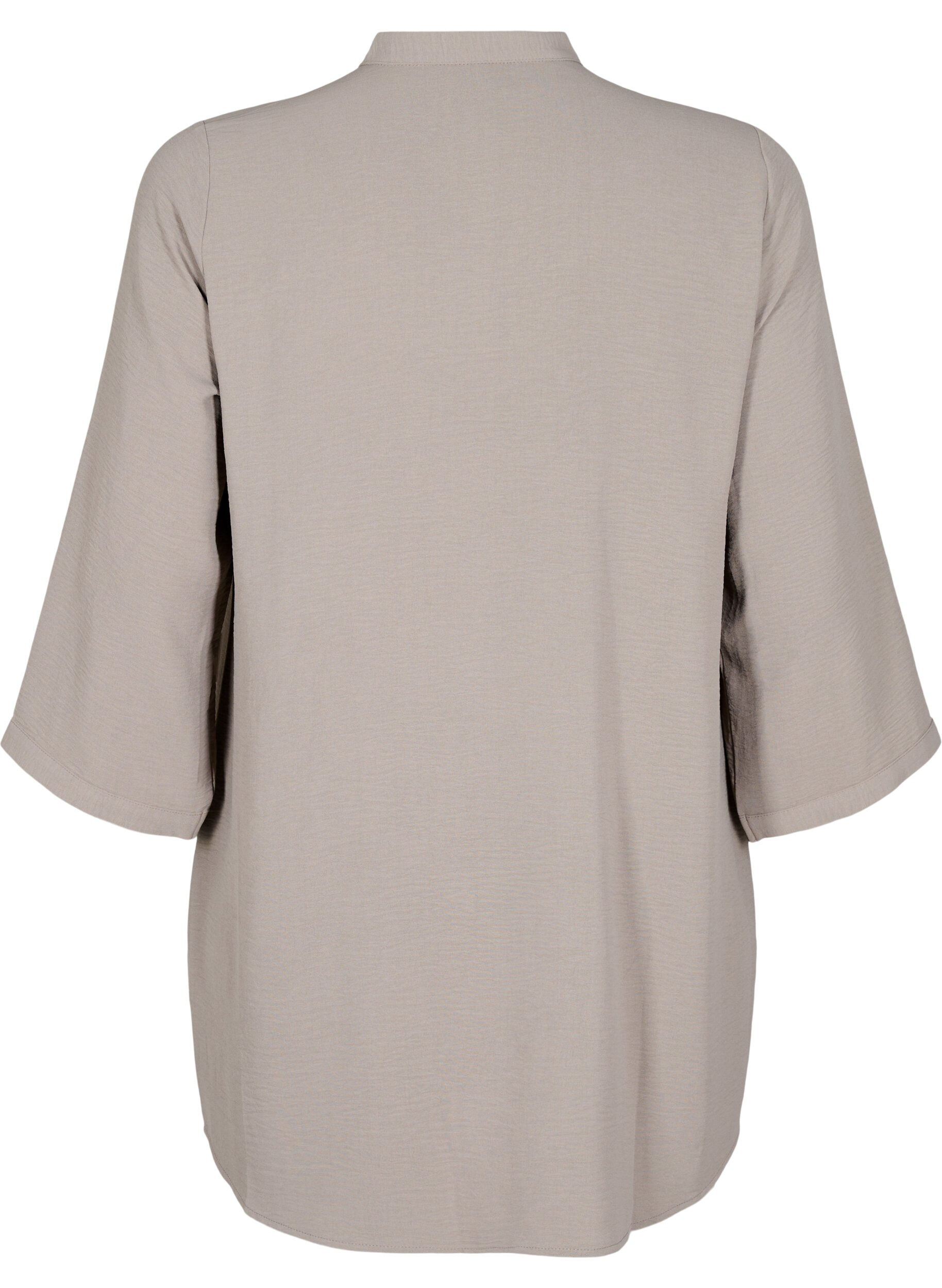 Zizzifashion FLASH - Tunic with 3/4 sleeves, Beige, Packshot image number 1