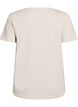 FLASH - T-shirt with print, Beige, Packshot image number 1
