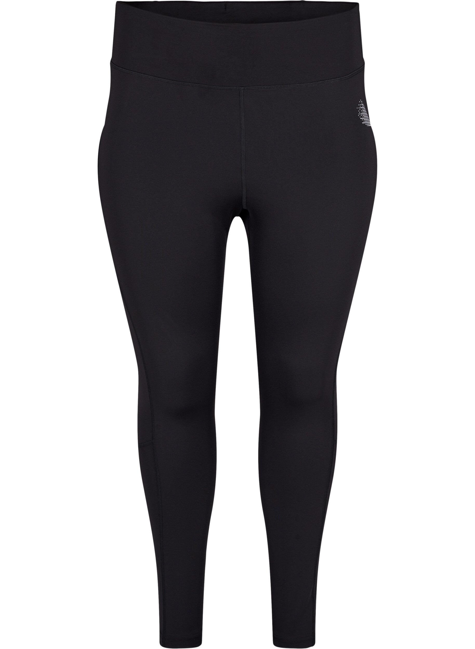 Zizzifashion CORE, POCKET TIGHTS - Workout Leggings with side pocket, Black, Packshot image number 0