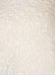 Jacquard blouse with puff sleeves and an A-line shape, Vanilla, Packshot image number 2