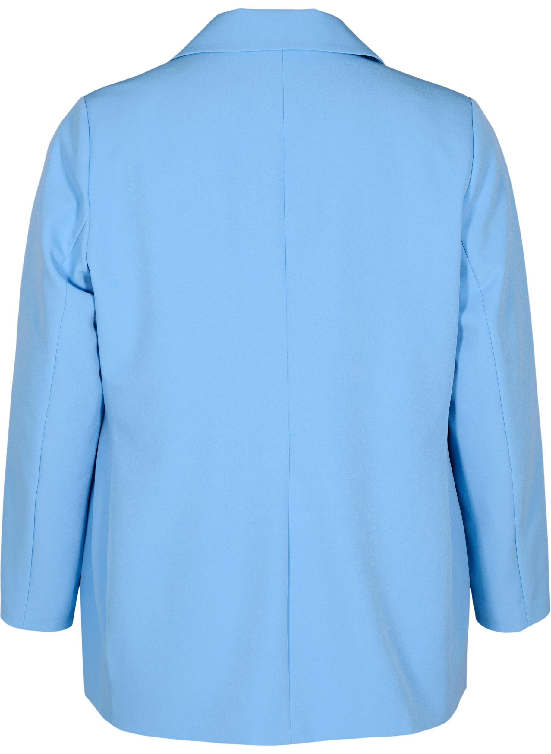 ZizzifashionClassic blazer with button closure, Light Blue, Packshot image number 1