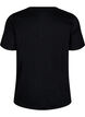 FLASH - T-shirt with motif, Black, Packshot image number 1