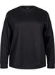 Sweatshirt with crew neck, Black, Packshot image number 0