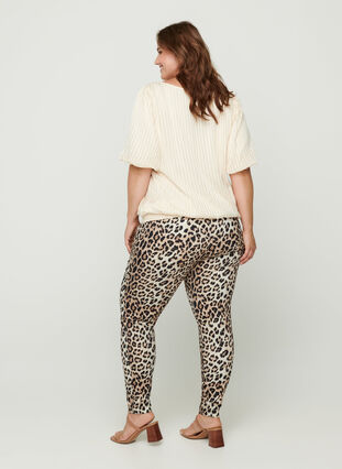 Leopard print leggings, Leopard , Model image number 0